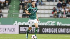 Jes�s Bernal en su etapa como jugador del Racing de Ferrol