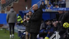 Claudio Gir�ldez, durante el partido entre Celta y Alav�s del s�bado en Mendizorrotza.