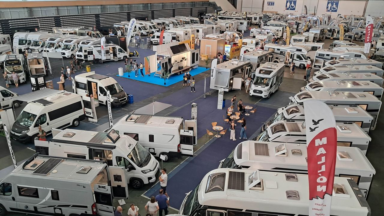 El Salón Atlántico del Caravaning cierra esta tarde en el Ifevi con medio centenar de expositores