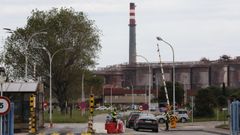 Complejo industrial de Alcoa en San Cibrao