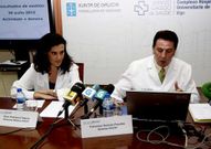 La directora m�dica compareci� con el gerente.