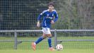 Pablo Agudn, en un partido del juvenil A del Real Oviedo