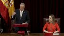 Representantes de ERC y PDeCAT entonan la ?Gr�ndola Vila Morena? tras la intervenci�n de Rebelo de Sousa