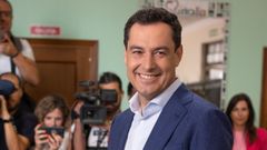 Juanma Moreno Bonilla, ganador de las elecciones andaluzas