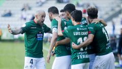 Las im�genes del partido del Racing ante el Talavera