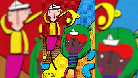 �Marinero�. Una refrescante inmersi�n en la iconograf�a marina a trav�s del filtro del pop art.