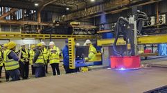 Inicio de la construcci�n de los buques log�sticos para Reino Unido en Navantia