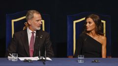 El Rey Felipe VI y la reina Letizia