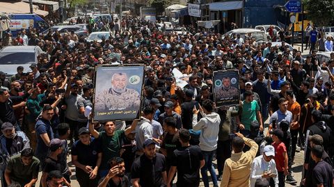 Funeral de  Izz al-Din al-Haddad