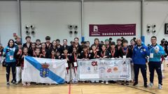 Integrantes de la entidad pobrense en el campeonato.