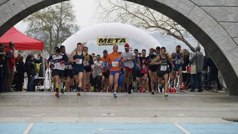 Castrelo volvi� a despedir el a�o a la carrera