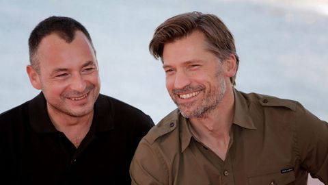 Coster-Waldau (derecha), en Sitges con el director Jonas Alexander