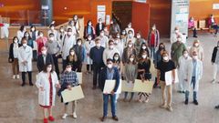 Despedida a los residentes del CHUF
