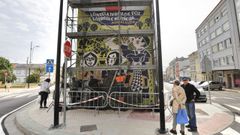 Mural de Xos� Blanco en Foz, se inaugurar� este s�bado