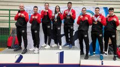 Integrantes de la entidad noiesa en el campeonato.