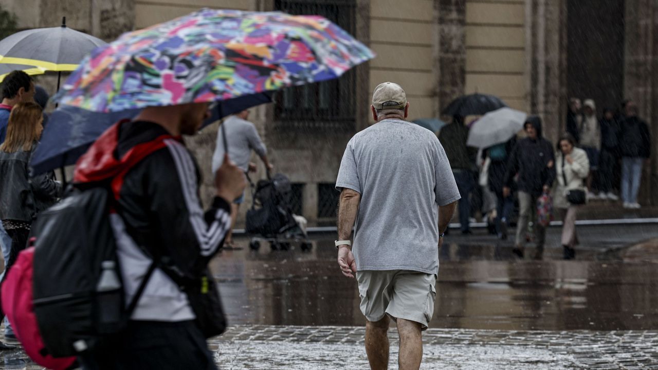 Valencia suspende clases y cierra parques ante la nueva alerta por fuertes lluvias