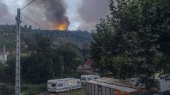 Colecci�n de im�genes de los incendios de agosto en Ourense