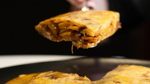 Tortilla de patata de Cruda