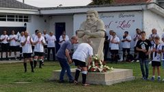 Homenaje a To�ito Maestro en Xinzo