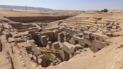 El gran templo de Abydos, en Kharga