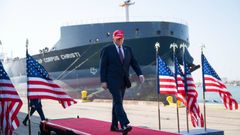 Trump, esta semana durante una visita a Texas