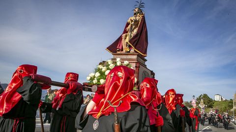 Procesi�n del Ecce Homo en O Porto do Son