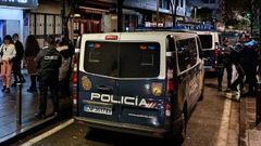 Imagen de un operativo conjunto de las polic�as Local y Nacional del pasado d�a 15