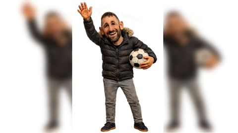 Dani Gim&eacute;nez, entrenador de la SD Sarriana y exportero del Celta y del D&eacute;por.