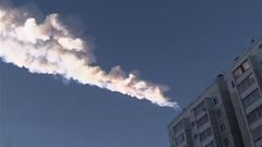 Los efectos del meteorito tras caer en los Urales