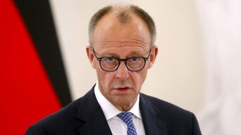 El canciller alem�n, Friedrich Merz.