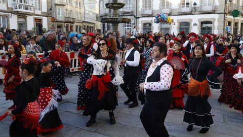 Desfile del s�bado de pi�ata en Celanova
