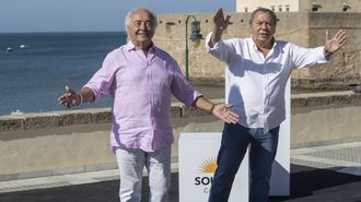 Los cantantes Antonio Romero y Rafael Ruiz, Los del R�o, en una imagen de archivo