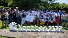 La Xunta recibe al peregrino n�mero 50.000