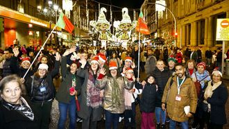 Foto de archivo de la Navidad en Vigo en el 2025