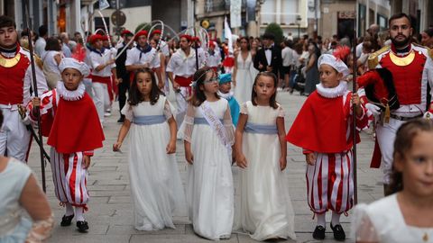 Ofrenda a San Roque en Betanzos 