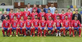 En el �ltimo entrenamiento de la semana, que tuvo lugar ayer, el Cerceda pos� as� para La Voz de Galicia antes de jugar en Boiro. 
