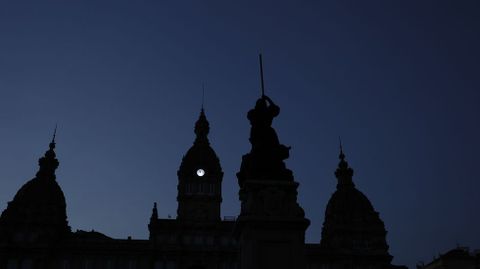 La ciudad coruñesa, la noche del apagón del 28 de abril
