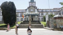 El Hospital Provincial de Pontevedra, en una imagen de archivo