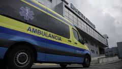 Una ambulancia del 061 traslad� al accidentado a un centro m�dico