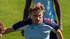 El futbolista del Celta Carl Starfelt, en un entrenamiento.