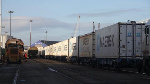 Maersk realiz� varias pruebas en diciembre para probar las ventajas de este servicio en tren
