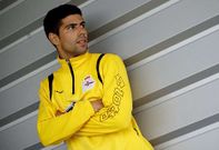 Juanfran pos� para La Voz en las instalaciones de Abegondo. 