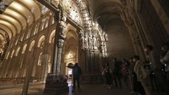 Visita nocturna a la catedral de Santiago
