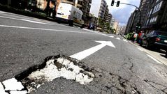 El �lbum de los baches de Vigo