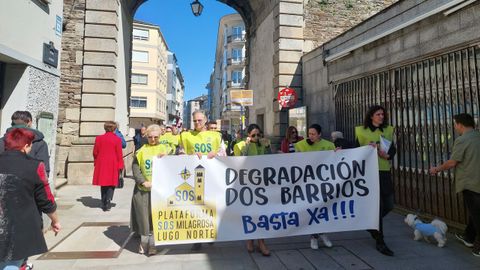 La manifestación recorrió la ciudad desde A Milagrosa hasta el centro