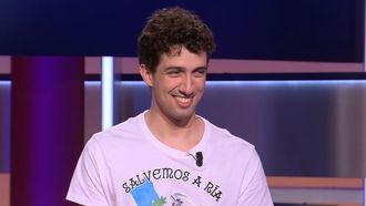 Fer Castro, en su último programa en «Saber y Ganar»
