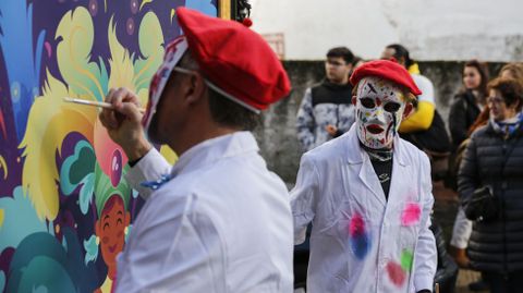 Desfile de entroido en Celanova