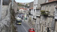 Virxe da Cerca (en la imagen) y la plaza de Galicia sern los dos primeros tramos que se desarrollarn, aunque el proyecto se plantea a medio y largo plazo