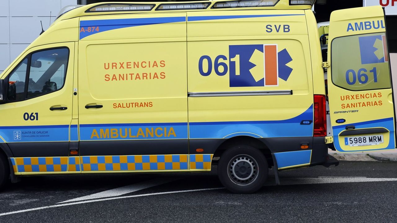 Una persona herida en otro accidente de circulación en Mondoñedo con dos vehículos implicados