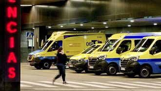 Acceso a Urgencias en el �lvaro Cunqueiro de Vigo.